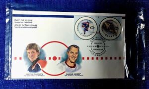 NHL CANADA POST 2000 NHL ALL-STAR GAME DAY OF ISSUE SET GRETZKY, ORR, RICHARD...