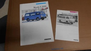 Prospekt Mazda Bus E 2000/E 2200 - Bild 1 von 1