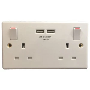 Sound Activated WiFi Audio Recorder 128GB Listening Device In USB UK Wall Socket - Picture 1 of 4