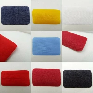Cotton Iron On Patch Hole Repair Motif 50mm by 75mm SELECT ANY 2 7 COLOR 321 - Picture 1 of 16