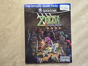 Legend of Zelda Four Swords Adventures Nintendo Strategy Guide With Poster - Picture 1 of 6