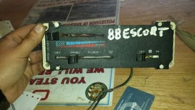 Temperature Control With AC Dealer Installed Fits 84-90 ESCORT 33749 - Image 1 of 2