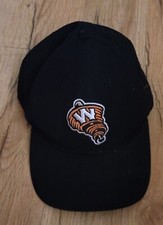 Worcester Tornadoes defunct Baseball Team Zephyr Strapback All Black HAT New