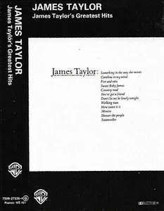 James Taylor Greatest Hits CASSETTE ALBUM ROCK Classic Rock reissue - Picture 1 of 8
