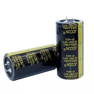 Condensatori radiali elettrolitici a scatto 3300uF 200V 105°C macchina da cucire 35x70mm - Foto 1 di 5