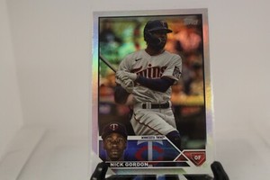 2023 Topps Series 2 Baseball NICK GORDON Minnesota Twins Silver Foil Card