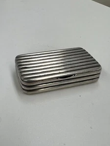 ANTIKES VIKTORIANISCHES SILBER VESTA-ETUI / STREICHHOLZHALTER - SAMPSON MORDAN LONDON 1893 - Bild 1 von 11