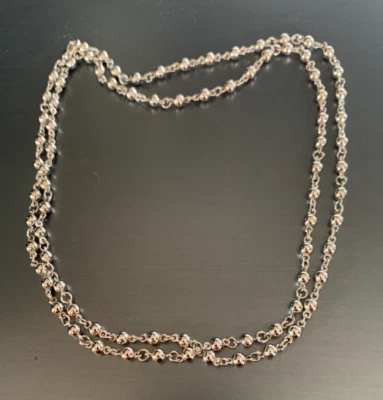 Pierre Lang Kugel-Collier SFERA silber 94,5 CL cm   *** Topzustand * Klassiker * - Bild 1 von 2