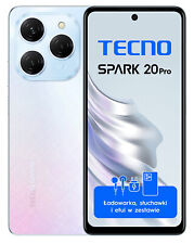 TECNO Spark 20 Pro Android Mobile Phone Ivory Blue 8GB+256GB Dual SIM Unlocked