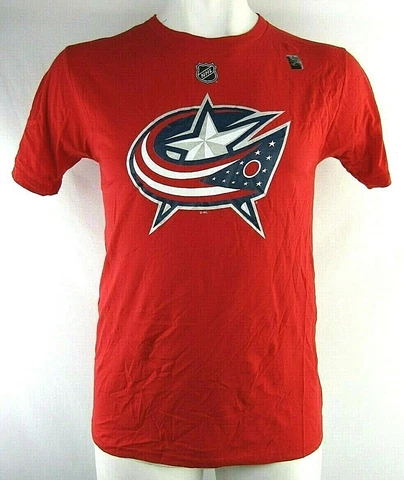 Columbus Blue Jackets NHL Adidas Men's T-Shirt Cover