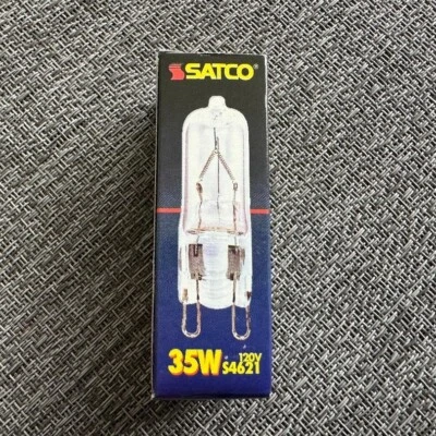 Satco S4621 (S3544) Double Loop G9 Base 35W 120V Clear Bulb - NEW Boxed - Image 1 of 4