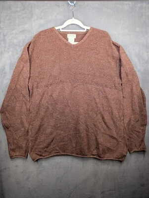 Vintage St. John's Bay Men’s Brown Long Sleeve Sweater Size Large Tall LT - Image 1 of 4