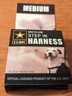 Army Green Camo Dog Step-in Harness -Medium  Fits: 18"-29" Neck/Chest  NIP  