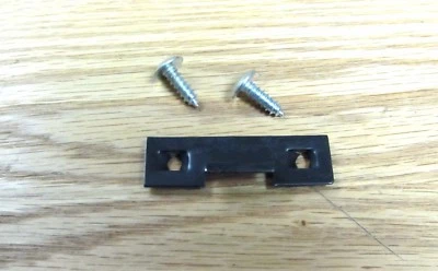 1955 1956 1957 CHEVY GLOVE BOX LOCK STRIKER PLATE LATCH with hardware - Image 1 of 2