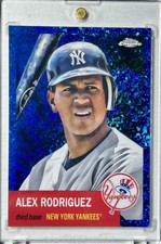 2022 Topps Chrome Platinum Blue Mini-Diamond Refractors #226 Alex Rodriguez /199