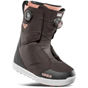 Thirtytwo Lashed Double BOA Men's Snowboard Boot Bradshaw Size 9 Brown - Picture 1 of 9