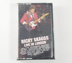 Live in London by Ricky Skaggs (Cassette, Jul-2003, S & P Records) OOP Sealed - Picture 1 of 2