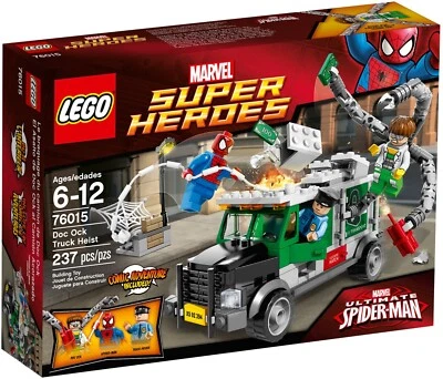 LEGO 76015 Marvel Super Heroes: Doc Ock Truck Heist Brand New Sealed 2014 - Image 1 of 4