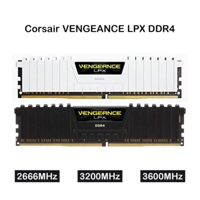 Corsair VENGEANCE LPX DDR4 RAM 8GB 16GB 32GB 3200MHz/3600MHz Computer Memory - Image 1 of 4