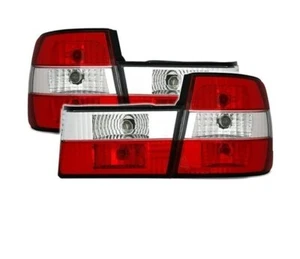 set rear lights for BMW 5 E34 saloon 1988 1989-1995 red white tail light VT09 - Picture 1 of 3