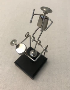 Deko Pendel Dekoration Figur 13cm hoch Edelstahl Künstlerische Kreation - Bild 1 von 3