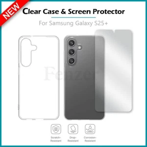 Funda a prueba de golpes para teléfono Samsung Galaxy S25+ Plus + Protector de pantalla LCD - Imagen 1 de 5