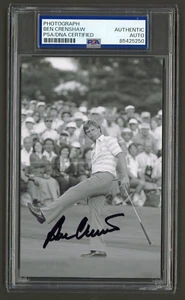 Ben Crenshaw Signed Photo (PSA) 1984 Masters Tournament Win 18th Hole Golf Auto - Picture 1 of 2