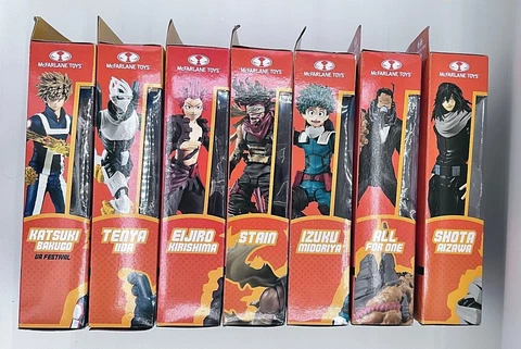 My Hero Academia 7" Inch Action Figures McFarlane New in Box choose / Pick Cover
