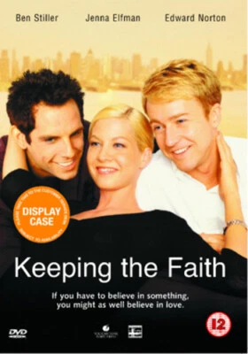 Keeping the Faith DVD (2001) Ben Stiller, Norton (DIR) cert 12 Amazing Value - Image 1 of 2