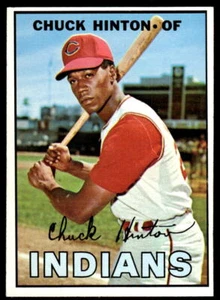 1967 Topps #189 Chuck Hinton Cleveland Indians - Picture 1 of 2