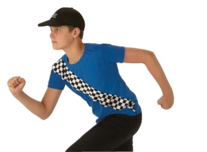 Can't Drive 55 Shirt Child Medium New Dance Costume Boy's Race Car Driver - Picture 1 of 6