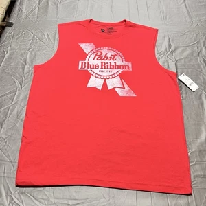 Pabst Blue Ribbon Americana Tanktop Herren Large neu mit Etikett - Bild 1 von 8