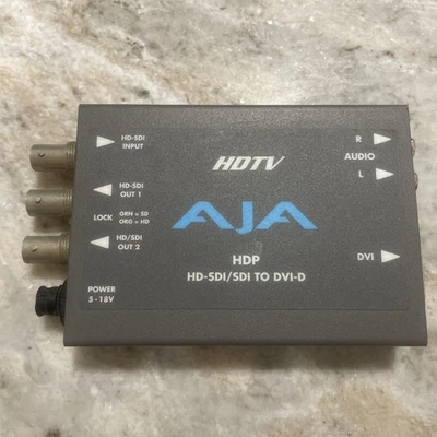 AJA Video Systems HDTV Modelo HDP HD-SDI/SDI a DVI-D usado  Foto 1 de 4