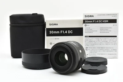 Sigma 30mm f/1.4 DC HSM Art Lens For Canon EF From JAPAN [Near Mint] #2583468A - Image 1 of 4