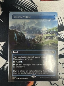 Mistrise Village - Borderless R MTG Tarkir: Dragonstorm M/NM, English - Picture 1 of 2