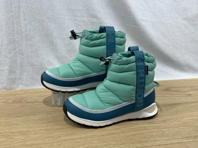 The North Face ThermoBall Green Waterproof Winter Boots Youth Size 3  - Image 1 of 4