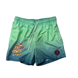 Playboy by Pacsun Men's Small Surf Club Ombre Swim Trunks Board Shorts Green - Picture 1 of 11