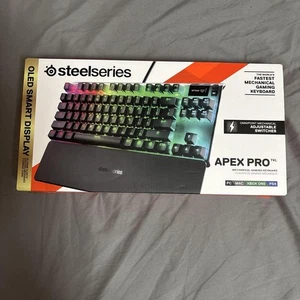 Steelseries Apex Pro Tkl Gaming Keyboard Mechanical Keyboard Esports Adjustable - Picture 1 of 6