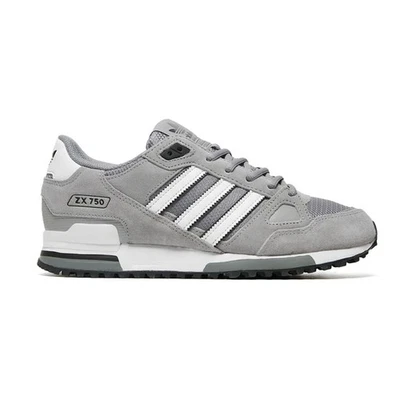 adidas Originals ZX750 Herren Schuhe Wildleder Grau Weiß Sneaker GW5529 - Bild 1 von 4