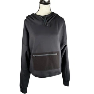 Free People Movement Reach The Summit Scuba Hoodie Black - Picture 1 of 8
