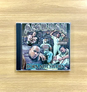 CD ~ Ambush ~ Born Not Sworn ~ P.A. ~ 8 Tracks ~ 2001 ~ !L🟤🟤K! - Picture 1 of 7