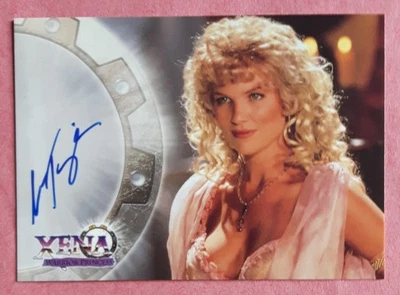 XENA WARRIOR PRINCESS:  ALEXANDRA TYDINGS AS 'APHRODITE' AUTO CARD - Image 1 of 4