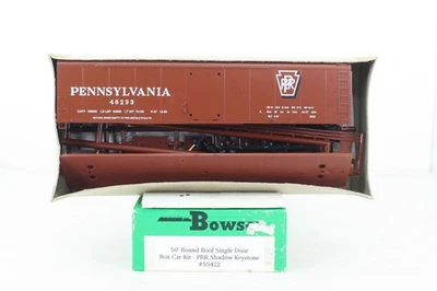 HO Bowser 55422 Pennsylvania RR Round Roof Single Door Shadow Keystone PRR 48293 - Image 1 of 2
