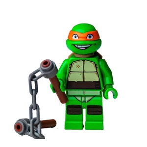 LEGO Teenage Mutant Ninja Turtles Grin Michelangelo Minifigure 79100 New. - Picture 1 of 9