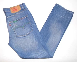 LEVI'S Men's Vintage 501 Original Fit Jeans 34"W X 32"L Blue Denim Made in Japan - Picture 1 of 9