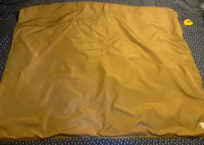 Carhartt Reversible Fleece Dog Truck Blanket Brown Work Camp Throw 47x57” A316 - Image 1 of 4