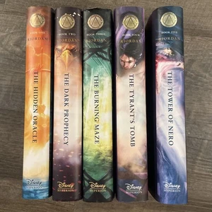 The Trials Of Apollo Complete Hardcover Set Of 5 With Dust Jackets- Excellent  - Picture 1 of 23