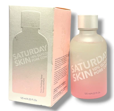 Тоник для очищения пор гликоля Saturday Skin 10% (125 мл/4,22 жидких унции) как показано на фото - Изображение 1 из 2