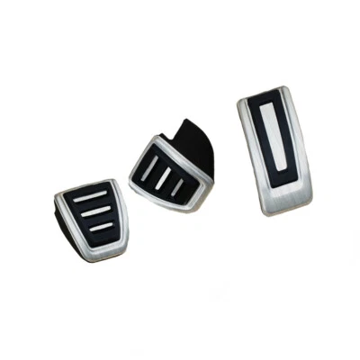 Antislip Foot Brake Accelerator Fuel Clutch Pedal Cover For VW Golf MK7 GTI MT - Image 1 of 4