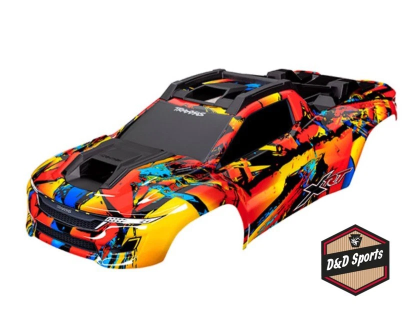 Traxxas 7898 - 车身,XRT,太阳闪光(涂漆,贴贴花) — 第 1/1 张图片